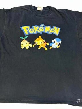 Vintage 2007 Pokémon Nintendo Graphic Tee | Rare Diamond & Pearl Era